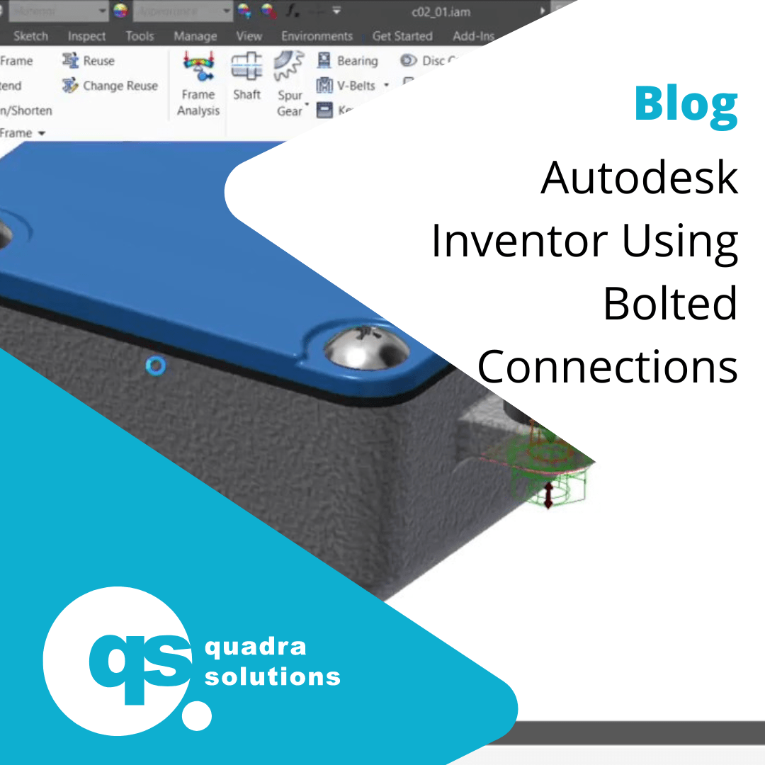 TechTuesday - Autodesk Inventor Using Bolted Connections